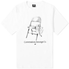 New Balance Graphic T-Shirt 'Conversations Amongst Us' in White