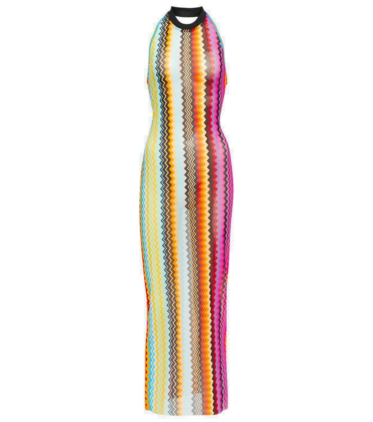 ワンピース Missoni Dresses Missoni zigzag-woven Maxi Dress | Yellow | FARFETCH