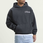 Ronning Men's Script Hoodie in Washed Black