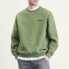Neighborhood Men's Plain Logo Sweatshirt in Green