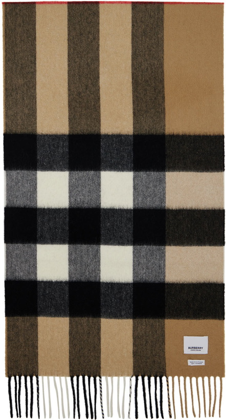 Photo: Burberry Beige Check Scarf