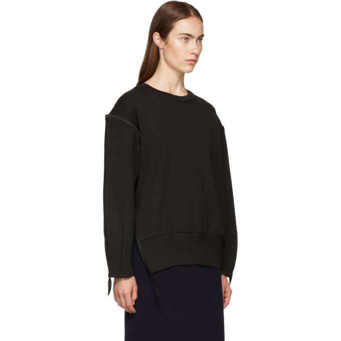 3.1 Phillip Lim Black French Terry Sweatshirt 3.1 Phillip Lim