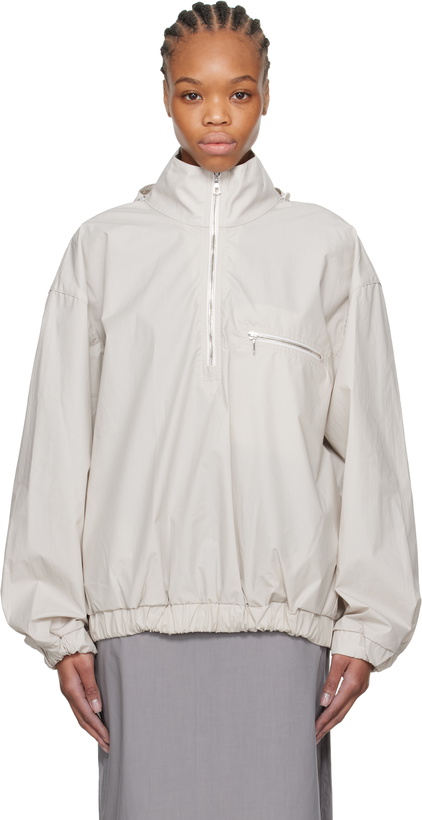 Photo: Rier Taupe Popeline Jacket