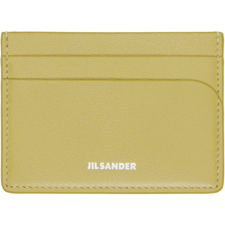 Photo: Jil Sander Green Curve Card Holder