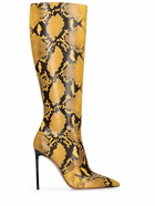 BALLY - 105mm Barbra Python Print Tall Boots