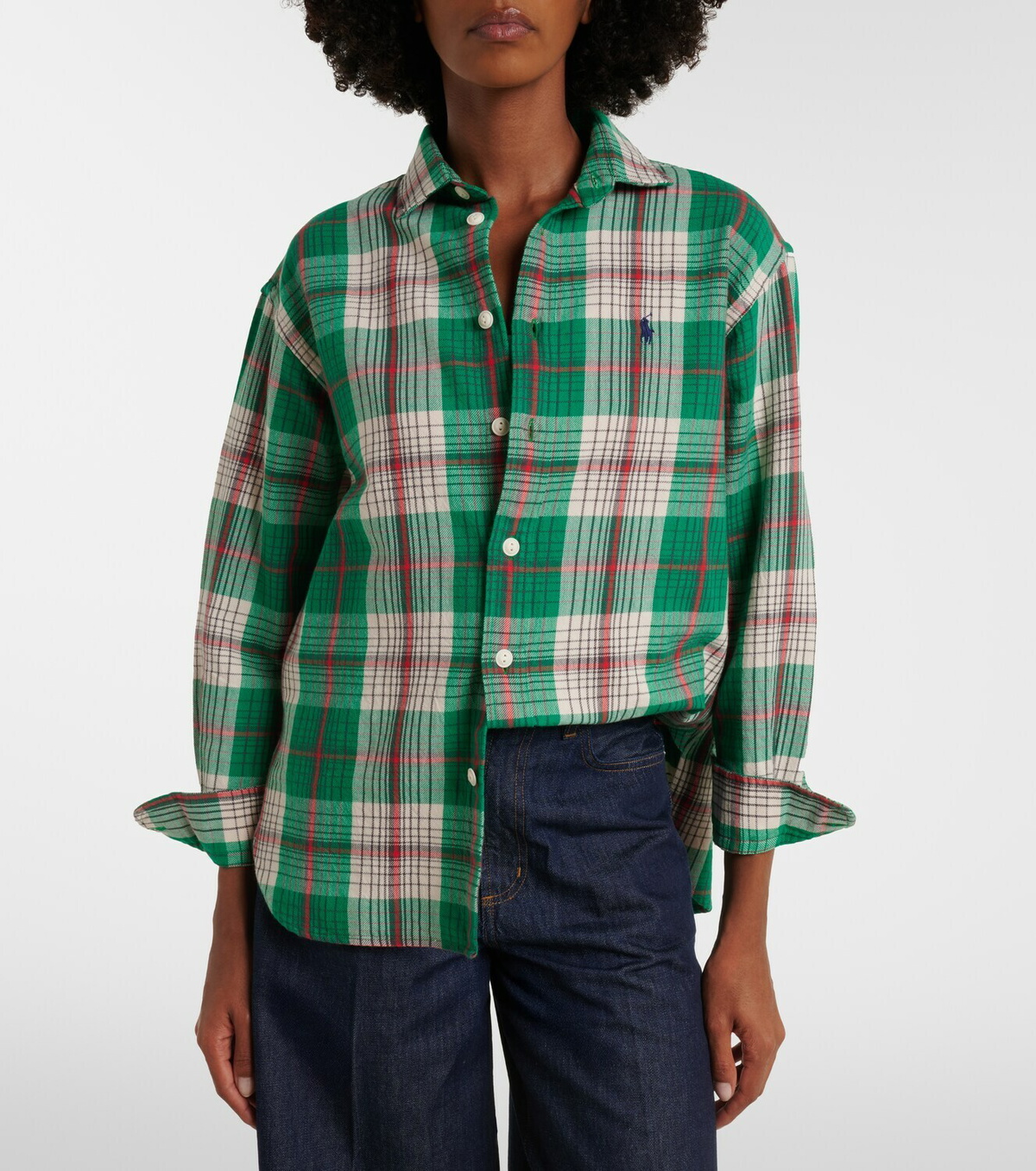 Polo Ralph Lauren Plaid cotton twill shirt