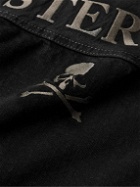 Mastermind World - Logo-Embroidered Denim Jacket - Black