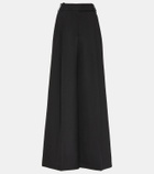 Alexandre Vauthier High-rise wool wide-leg pants