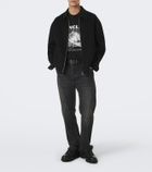 Moncler Printed cotton jersey T-shirt