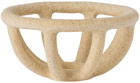 SIN Beige Small Prong Bowl