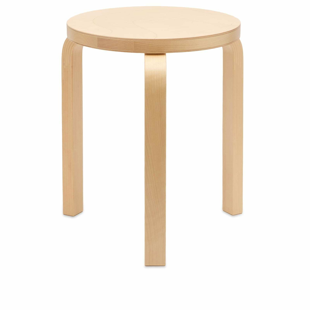 Artek x Marimekko Stool 60 - Seireeni in Solid Birch 