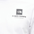 The North Face Men's Coordinates T-Shirt in Tnf White