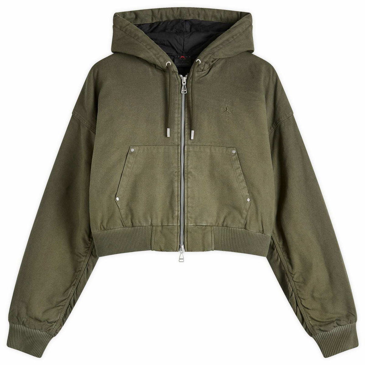 Air Jordan Women's x Travis Scott Canvas Jacket in Cargo
