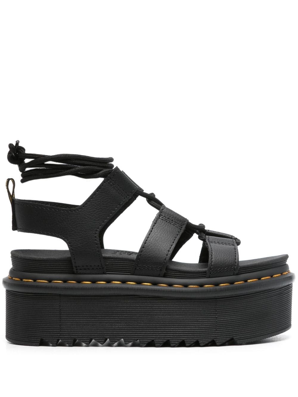 DR. MARTENS - Nartilla Xl Leather Gladiator Sandals