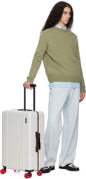 Floyd White Check-In Suitcase