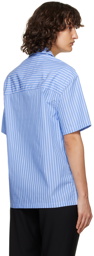 HommeGirls Blue Striped Shirt