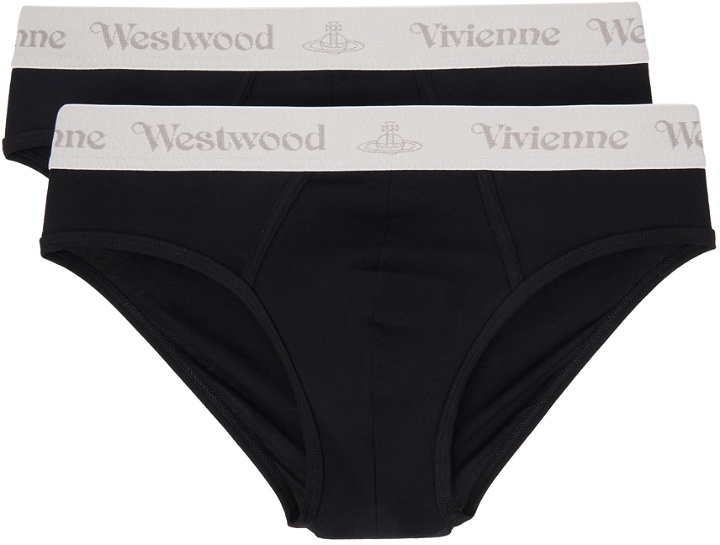 Photo: Vivienne Westwood Two-Pack Black Briefs