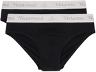 Vivienne Westwood Two-Pack Black Briefs