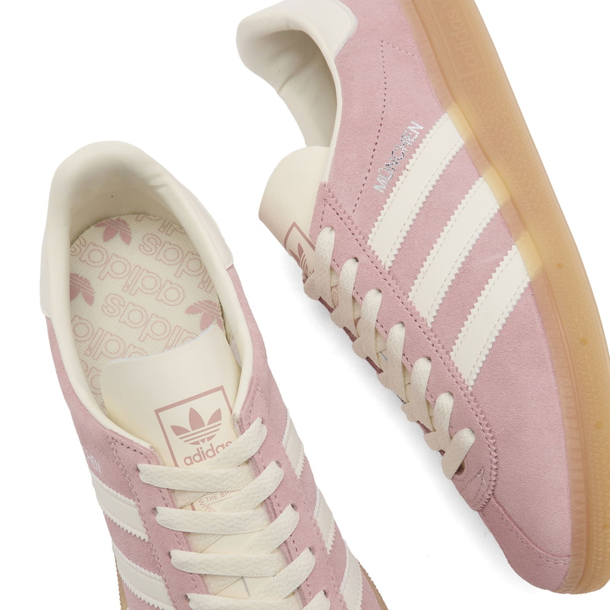 Adidas Muenchen W in Wonder Mauve/Off White/Silver