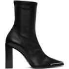 Alexander Wang Black Nappa Mascha Boots