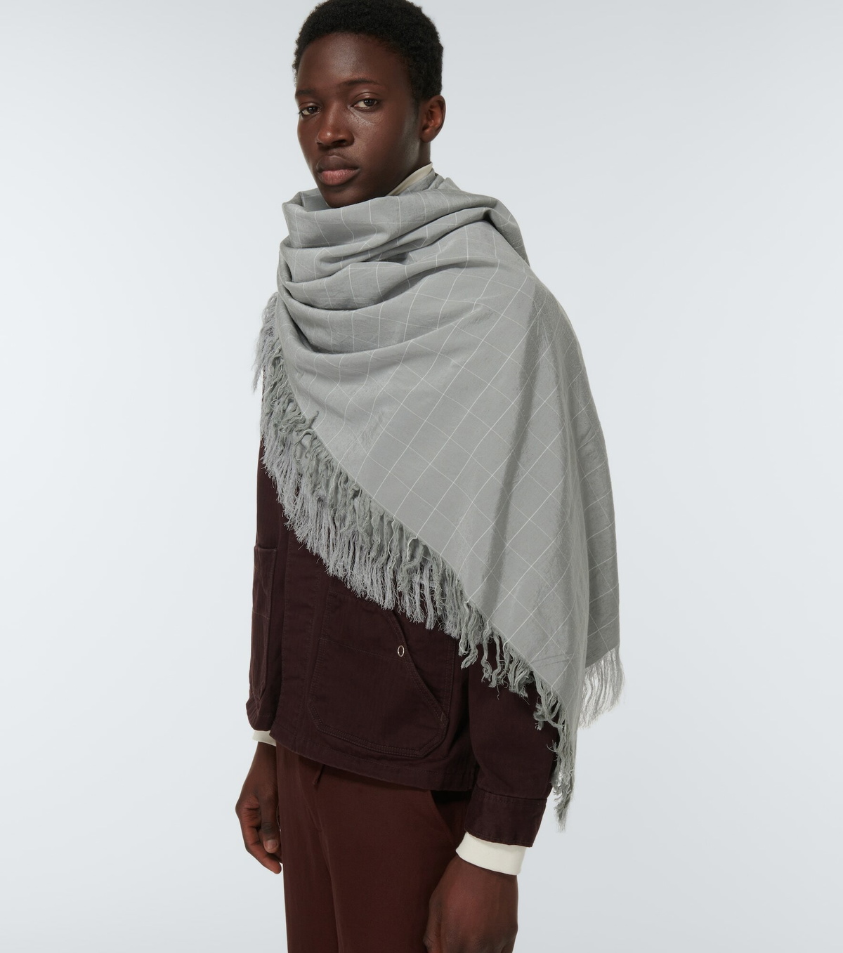 Undercover - Checked scarf Undercover