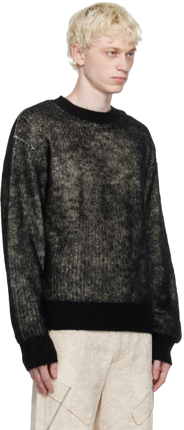 HELIOT EMIL Black Swivel Sweater Heliot Emil