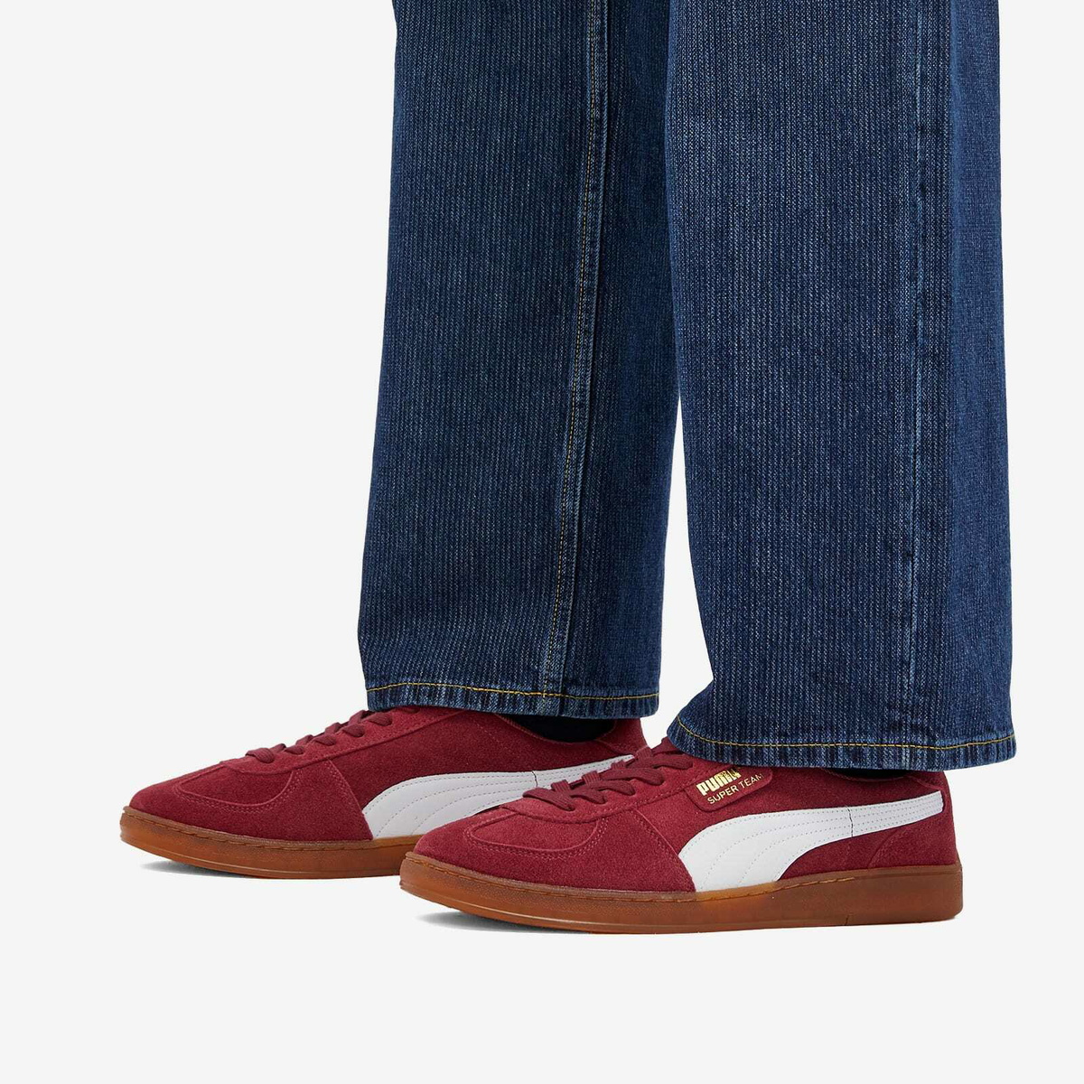 Puma suede maroon gum best sale