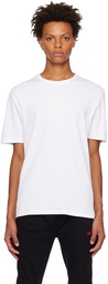 Hugo White Bonded T-Shirt