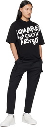 Dsquared2 Black D2 Pop 80's T-Shirt