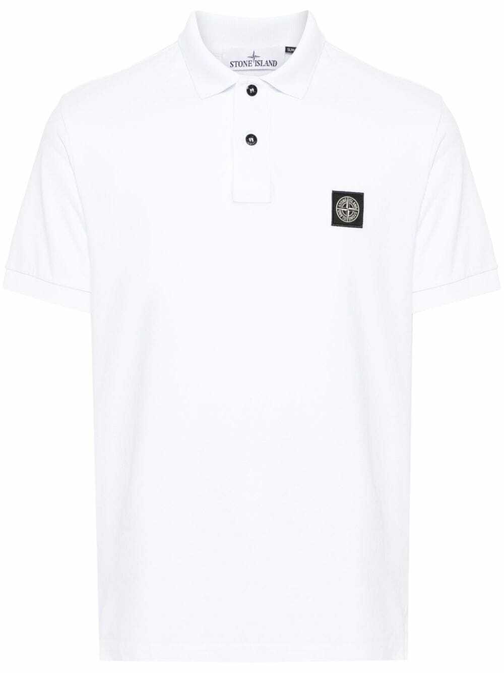Photo: STONE ISLAND - Logo Cotton Polo Shirt