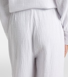 Velvet Calia cotton muslin wide-leg pants