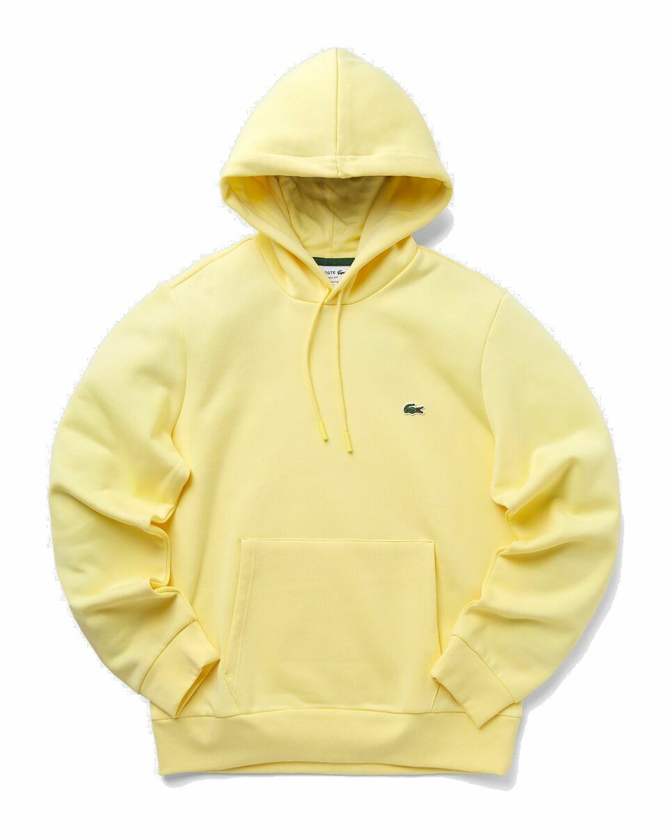 Photo: Lacoste Sweatshirt Yellow - Mens - Hoodies