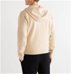 TOM FORD - Leather-Trimmed Cashmere-Blend Zip-Up Hoodie - Neutrals
