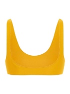 Oseree Yellow Bikini Top
