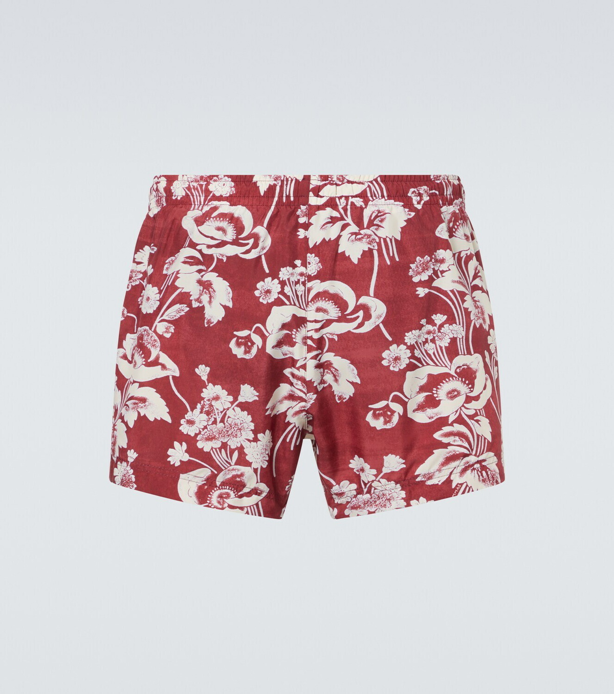 Commas Printed swim trunks
