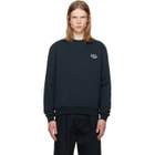 A.P.C. Navy Standard 'Rue Madame' Sweatshirt