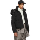 Off-White Black Down Quote Puffer Jacket