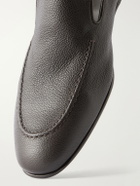 Manolo Blahnik - Truro Full-Grain Leather Loafers - Brown
