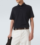 Zegna Cotton piqué polo shirt