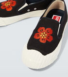 Kenzo - Logo printed slip-on shoes