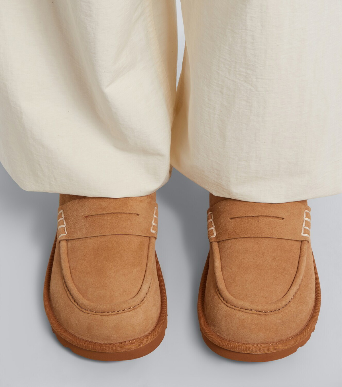 JW Anderson x UGG shearling-lined suede mules