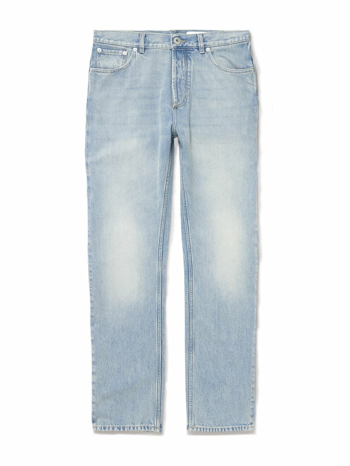 McQueen - Francis Straight-Leg Jeans - Blue
