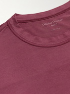 Officine Générale - TENCEL Lyocell and Cotton-Blend Jersey T-Shirt - Burgundy