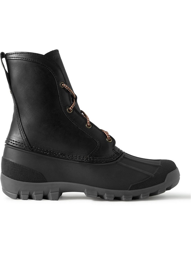 Photo: Quoddy - Cascade Leather and Recycled Rubber Boots - Black
