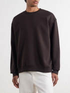 NN07 - David 3014 Organic Cotton-Jersey Sweatshirt - Brown