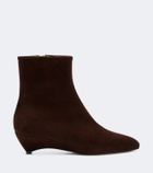 Jil Sander Suede ankle boots