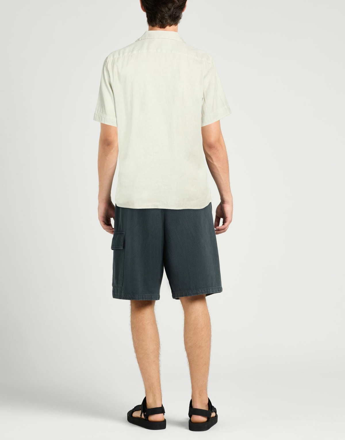 Eleventy Mens Shirt Light in Grey