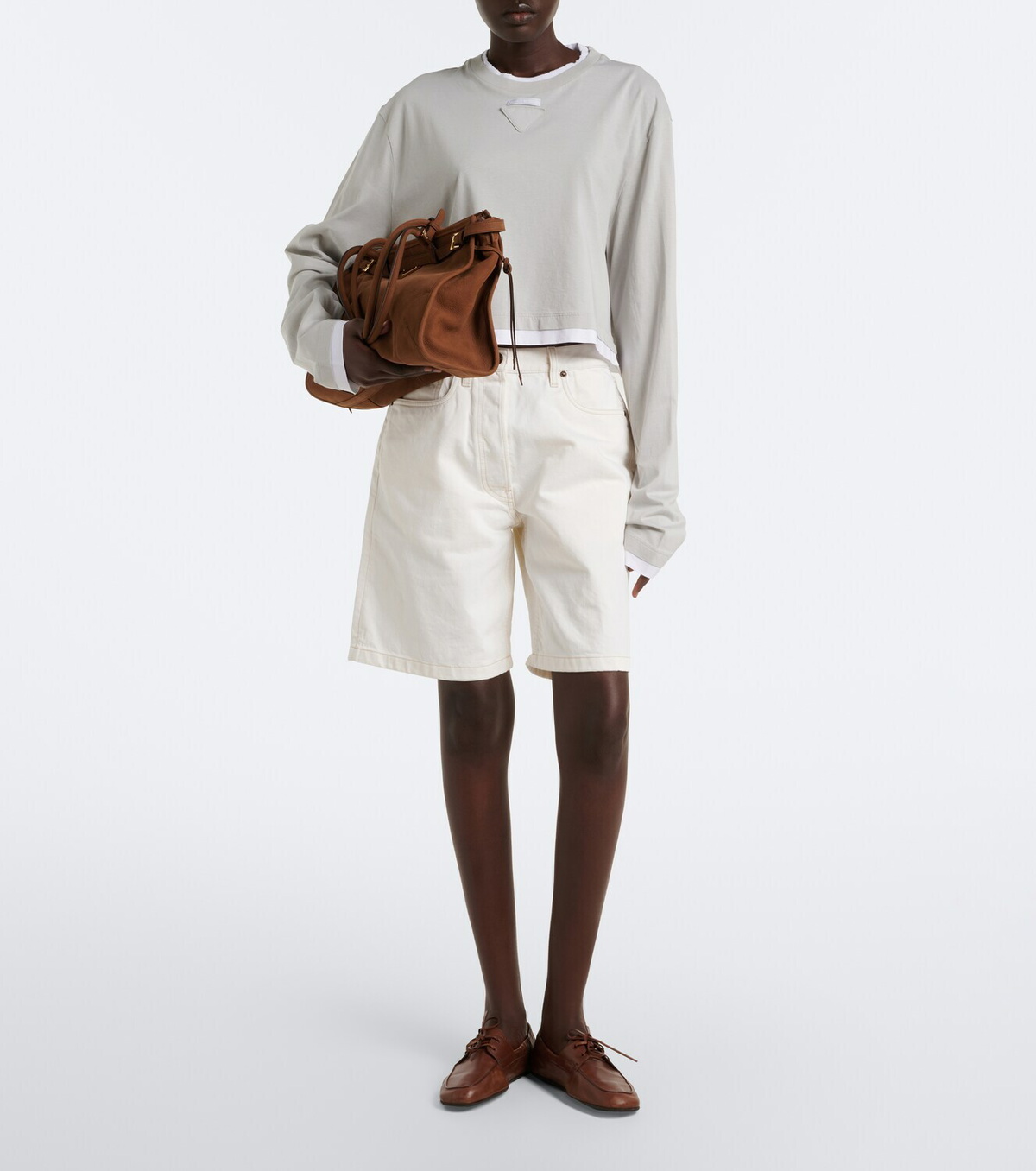 Prada Denim Bermuda shorts