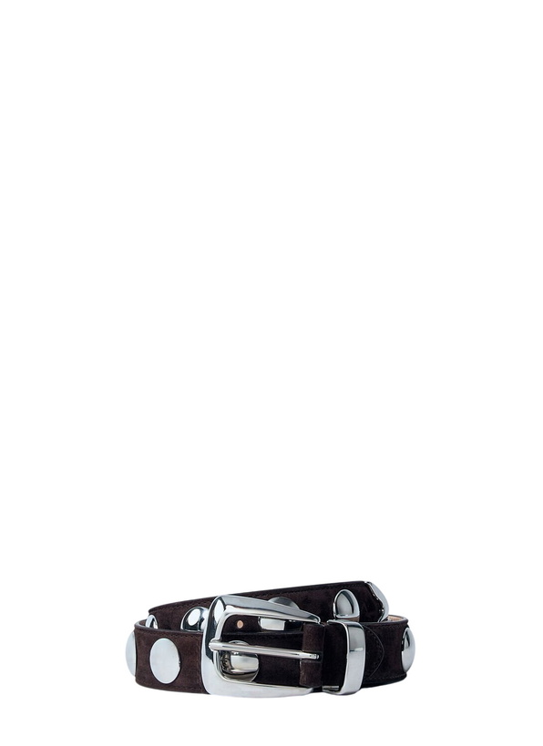 Photo: Khaite Benny Belt With Studs