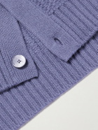 Mr P. - Textured Wool and Cashmere-Blend Overshirt - Blue